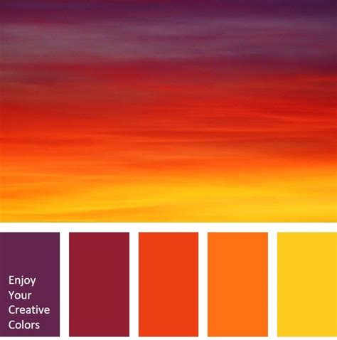 Color Palette Sunset Color Palette Orange Color Palettes Seeds Color Palette