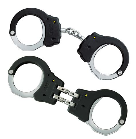 Dual keyways make handcuffing a subject easier and more effective. Hinge Handcuffs - Smith Wesson 301 Hinged Handcuffs ...