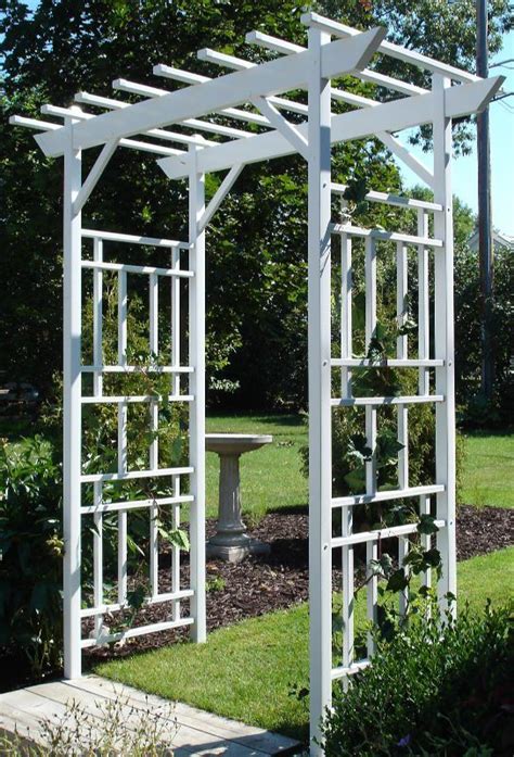 Garden Arbors Trellises Pergolas Garden Design Ideas