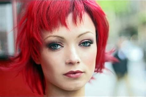 Long To Short Hair Makeovers Bright Red Hair How To