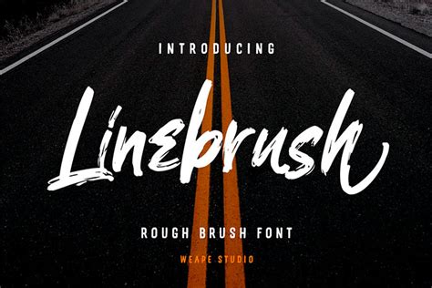 30 Aesthetic Brush Stroke Fonts For Designers