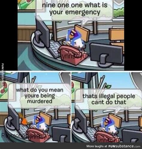 Murder is Illegal in Club Penguin - FunSubstance