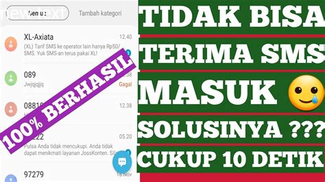 Cara Mengatasi Hp Tidak Dapat Menerima Sms Masuk Kode Otp Tidak Masuk