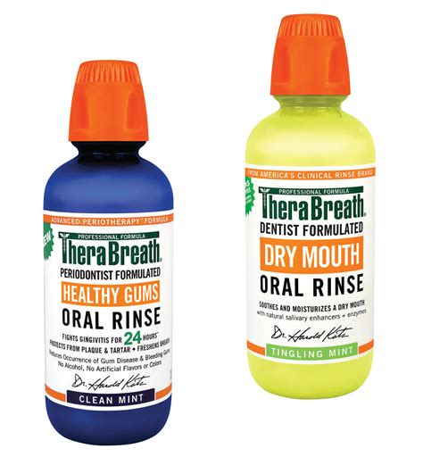 Therabreath Healthy Gums Oral Rinse And Dry Mouth Oral Rinse