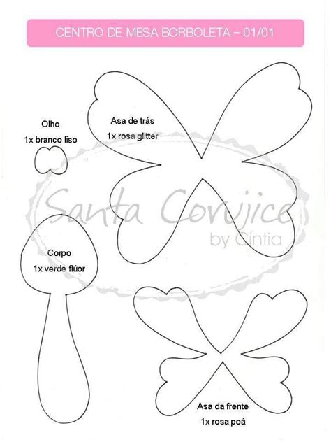 Si no eres muy buena dibujante, … Molde mariposa | Modelo de borboleta, Borboleta de feltro, Moldes em eva