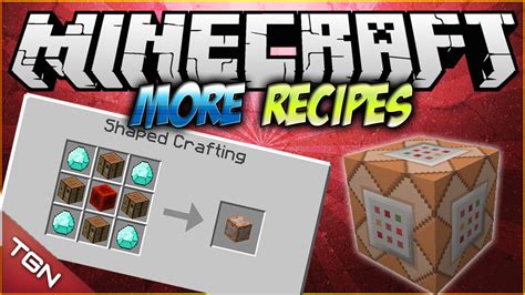 More Crafting Recipies Mod For Minecraft 11821181171