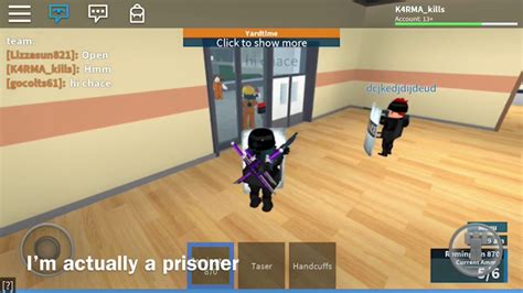 Roblox Prison Life Amazing Glitch Prisoner Swat Must Watch Youtube