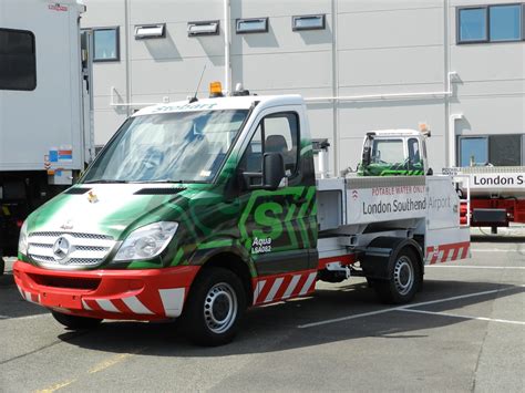 We operate across london stansted, london southend, manchester, edinburgh and glasgow airports. BD58EWG LSA082 Eddie Stobart Mercedes Sprinter 'Aqua' | Flickr