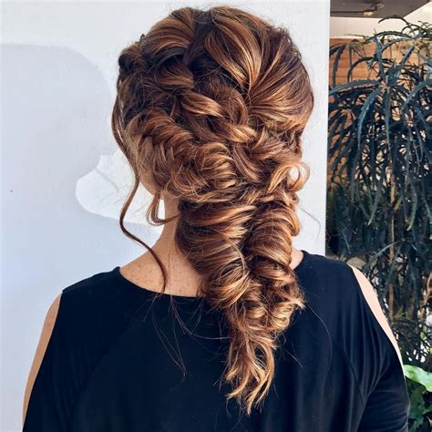 Q&a with style creator, callie proffitt christiansen hairstylist @ tantrum hair salon in how would you describe this look? Intricate layered fishtail french braid by Aveda Artist ...