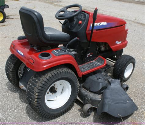 Craftsman Gt5000 Lawn Tractor At Craftsman Riding Mower