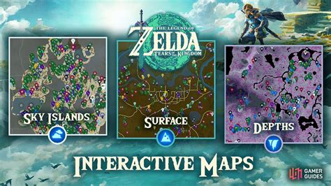 Zelda Tears Of The Kingdom Interactive Map Hot Sex Picture