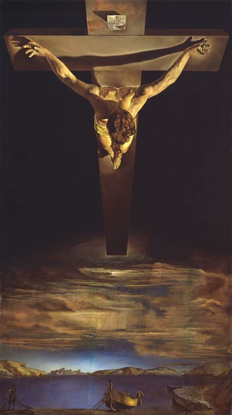 Dali Christ Of St John Of The Cross Posters Salvador Dalí
