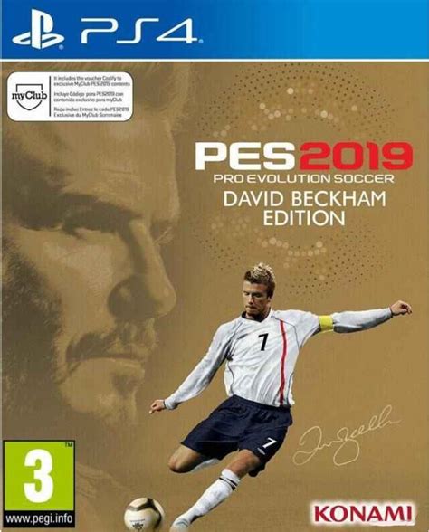 Купить Pro Evolution Soccer 2019 David Beckham Steelbook Edition Pes