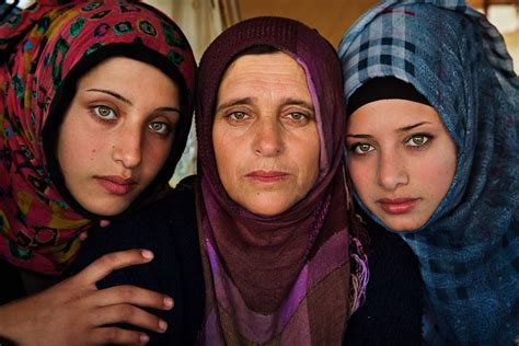 Mother And Daughters From Syria Two Weeks Ago