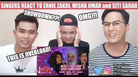 Sharon paul artist / vocal : SINGERS REACT to Ernie Zakri, Misha Omar & Siti Sarah ...