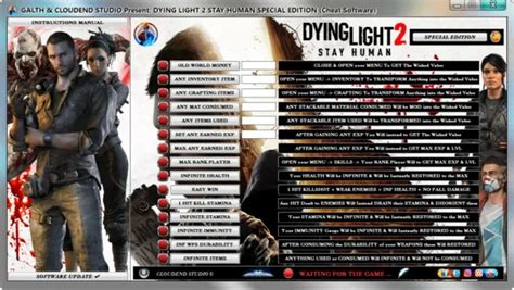 Dying Light Stay Human Trainer Cheats Mods Trick Codes Software Cheat