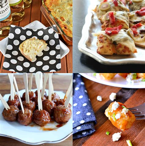 Easy Finger Foods And Appetizers For Game Day Domestically Creative