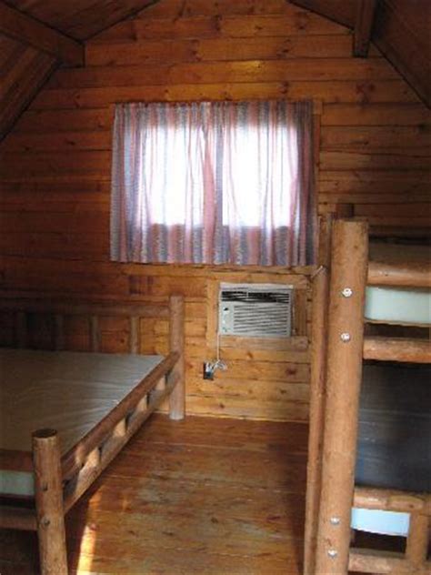 The full bath with shower comes complete with linens, hair dryer, and bath amenities. Inside the cabin - Picture of Fredericksburg KOA ...