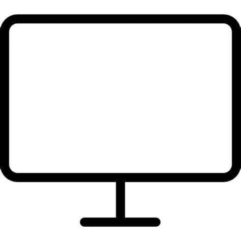Flat Screen Monitor Icons Free Download
