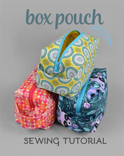 Sewing Tutorial Zippered Box Pouch By Sewdesune On Deviantart