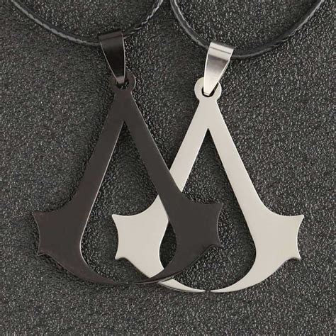 Assassin S Creed Logo Necklace Nerdmana