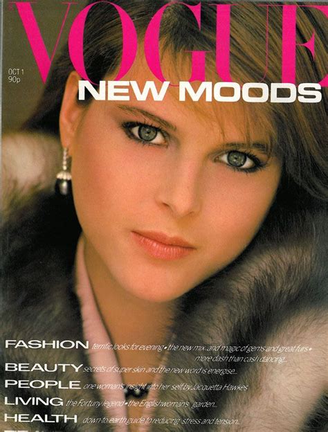 catherine oxenburg vogue uk october 1980 vogue magazine covers fashion magazine cover