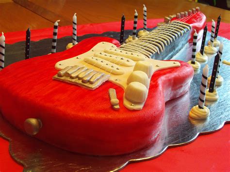 Electric Guitar Cake 6 Steps With Pictures Instructables