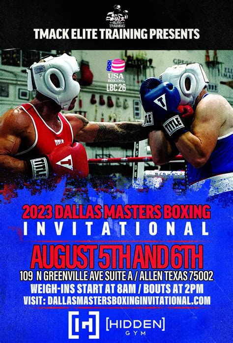 Upcoming Events › Masters Tournament › Usa Masters Boxing