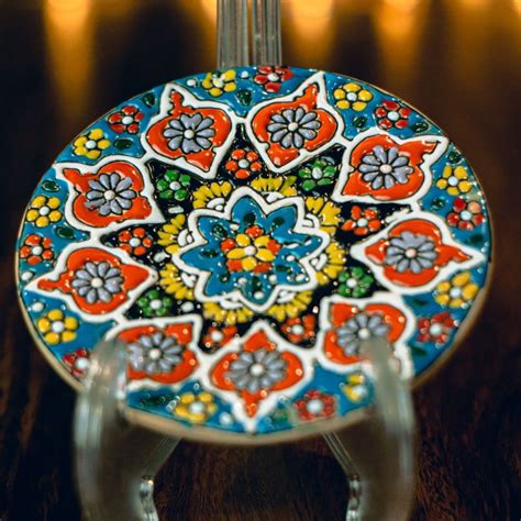 Decorative Persian Ceramic Plates Inspire Uplift