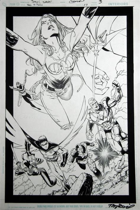 Teen Titans V3 37 Page 3 In Jeffrey Streeters Published Art Teen