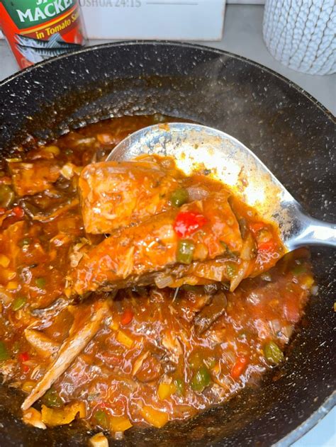 How To Make Mackerel Jamaican Style Mackerel In Tomato Sauce Jerk Tavern