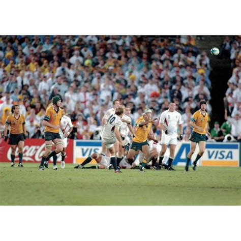 Jonny Wilkinson Drop Goal Poster World Cup Rugby