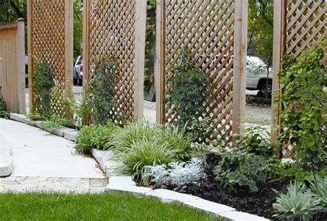 Potted plants such as arborvitae or clumping bamboo can be positioned to create a green screen around a raised deck seating area. Front Yard Landscape Ideas For Privacy — Home Design ...