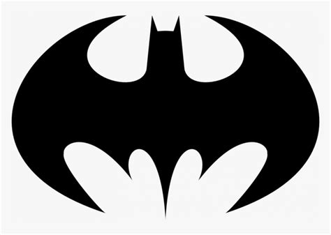 Batman Logo Png Image Batman Logo Black And White Transparent Png