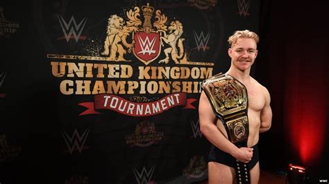 Tyler Bate Crowned First Uk Wwe Champion Bbc News