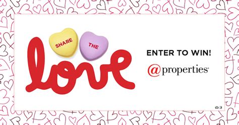 Closed Share The Love Sweepstakes Official Rules Home