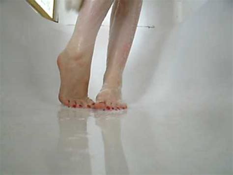 Feet In Shower Youtube