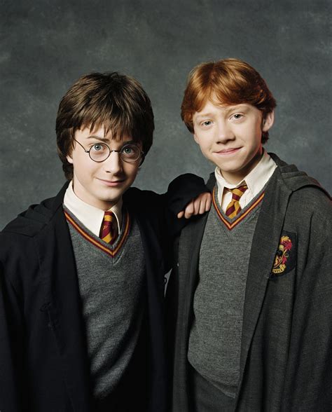 Portrait Of Harry Potter And Ron Weasley — Harry Potter Fan Zone
