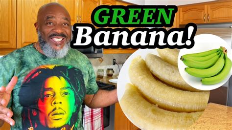 How To Make Green Banana Boiled Deddys Kitchen Youtube