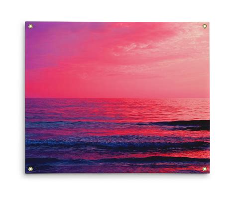 Flamingo Sunset Wall Tapestry — Beach Surf Decor By Nature City Co