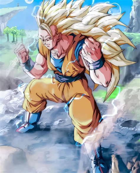 Super Saiyan 3 Goku By Satzboom On Deviantart Vegeta Dbz Goku Vs Porn Sex Picture