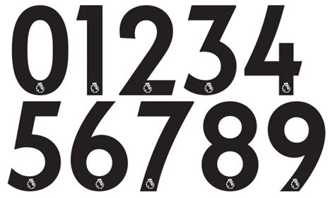 Pin By Christian Adams On Football Number Fonts Sports Fonts