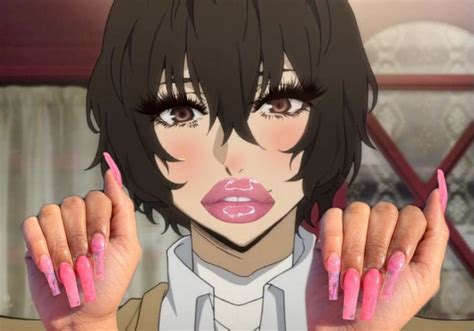 See more of cursed images on facebook. Dazai cursed 👁👄👁💅 in 2020 | Funny anime pics, Anime meme ...