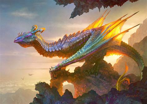 Colorful Dragon By Kou Takano Rimaginarycolorscapes