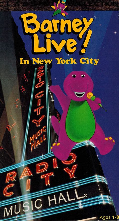 Barney Live In New York City Vhs 1996 Vhs And Dvd Credits Wiki Fandom