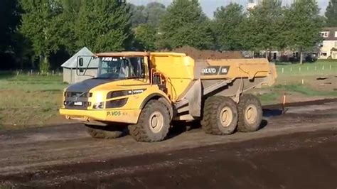 Volvo A30g Dumper On The Move Youtube