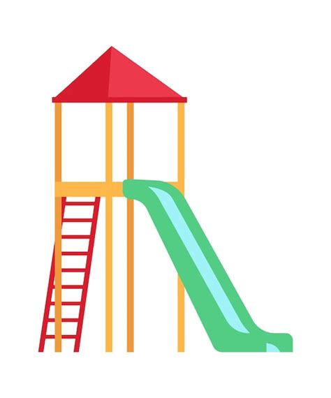 Premium Vector Slide Children Playground Icon Vector Illustration