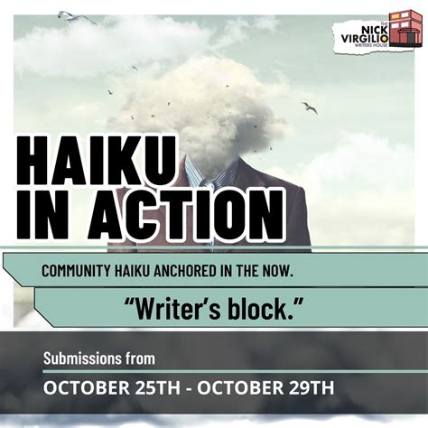 Haiku In Action Week 76 — Nick Virgilio Haiku Association