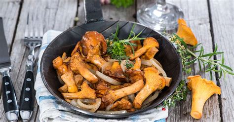 Gaumenschmaus mit Spaghetti und Pfifferlingen