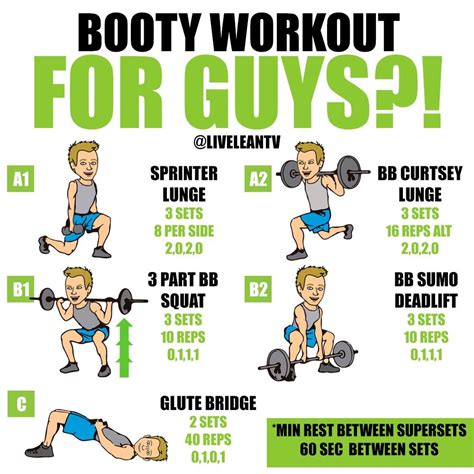 Booty Workout For Guys R Workouts